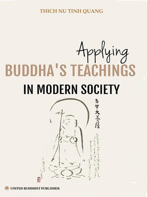 cover image of Applying Buddha's Teachings in Modern Society